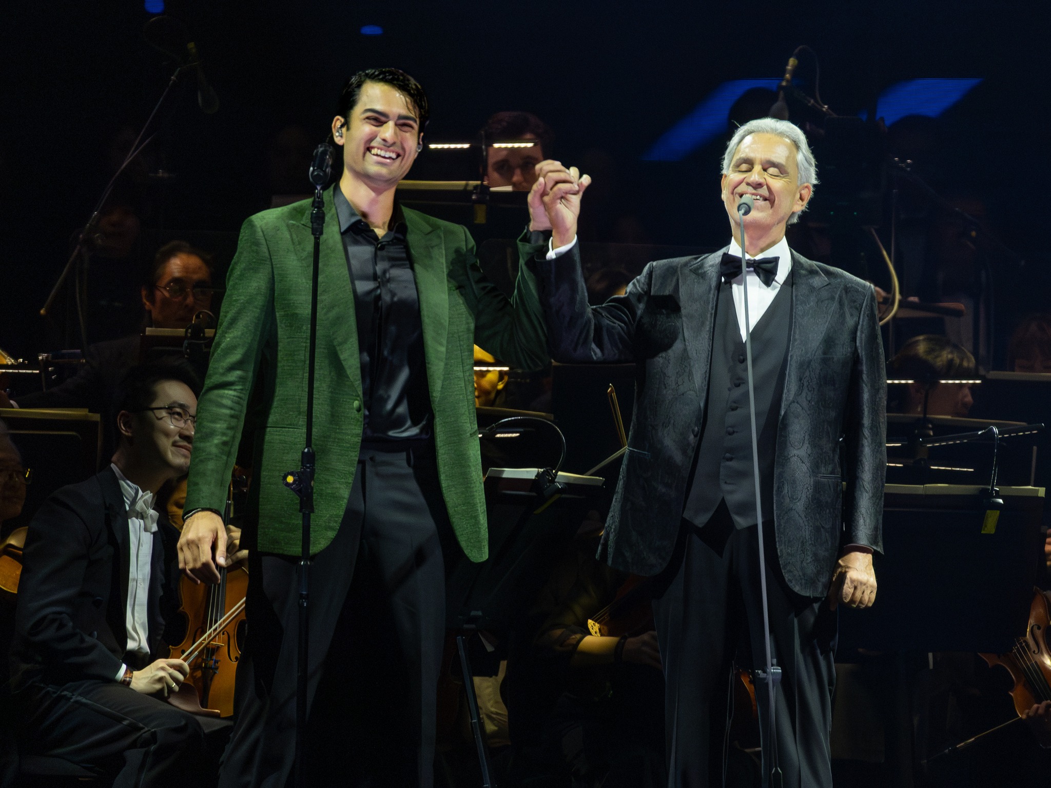 "Thank you all for being here tonight. I am so happy to be back; it has been far too long since we last met." — Andrea Bocelli ♡