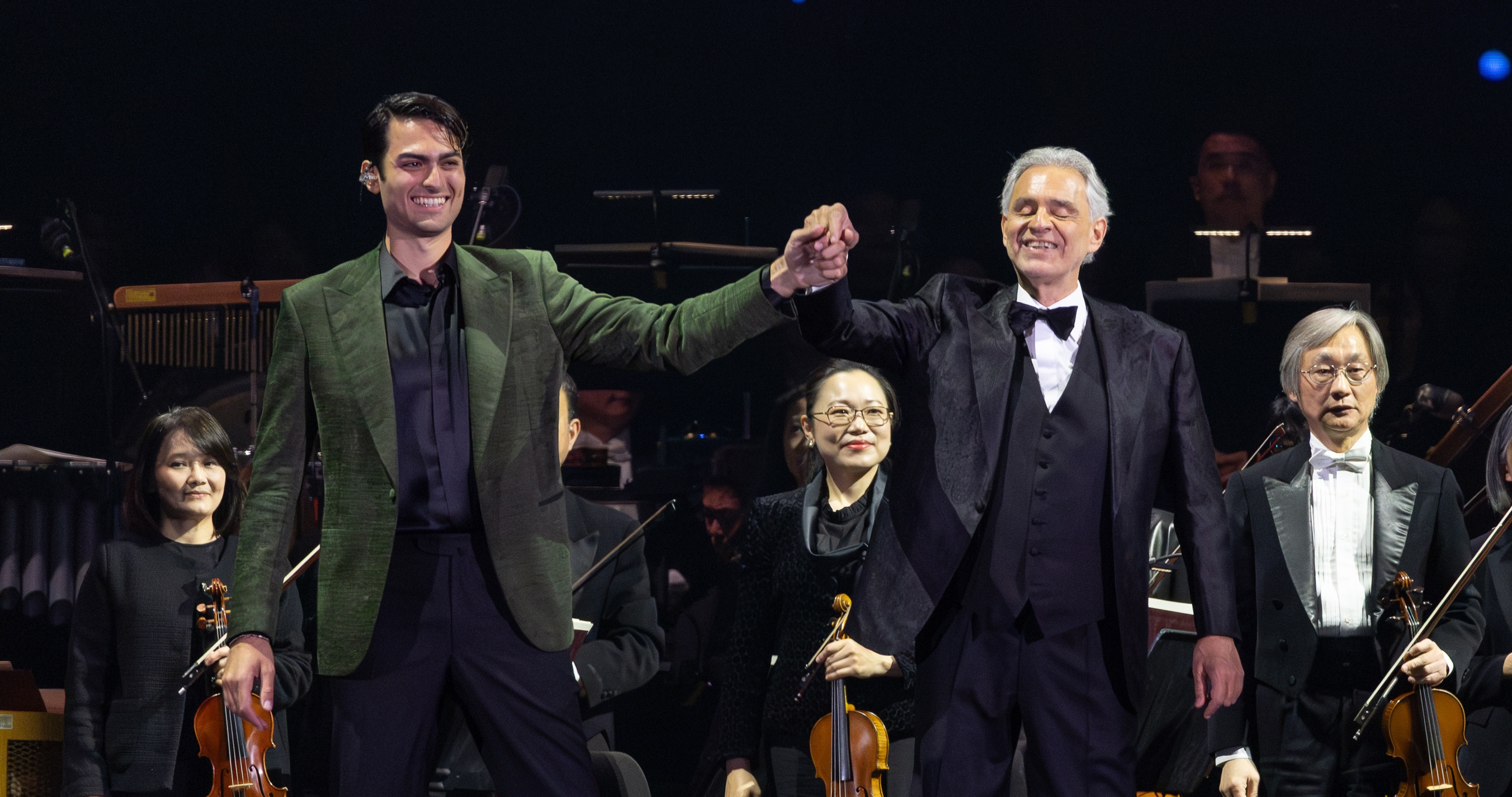 "Thank you all for being here tonight. I am so happy to be back; it has been far too long since we last met." — Andrea Bocelli ♡